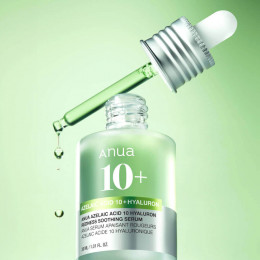 Сыворотка с азелаиновой кислотой Anua Azelaic Acid 10 Hyaluron Redness Soothing Serum