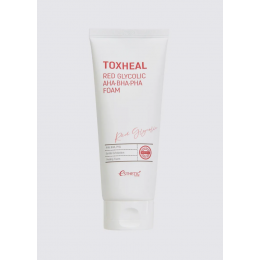 Отшелушивающая пенка с комплексом кислот Esthetic House Toxheal Red Glycolic AHA BHA PHA