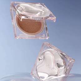 Стойкий кушон с влажным сияющим финишем CLIO Kill Cover High Glow Cushion SPF50+ PA+++ 4 Ginger - смуглый бежевый