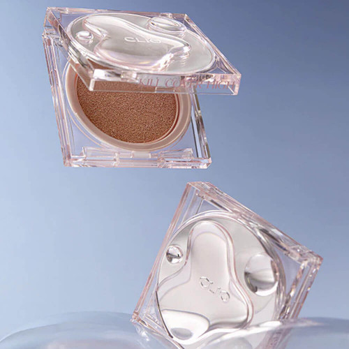 Стойкий кушон с влажным сияющим финишем CLIO Kill Cover High Glow Cushion SPF50+ PA+++ 4 Ginger - смуглый бежевый