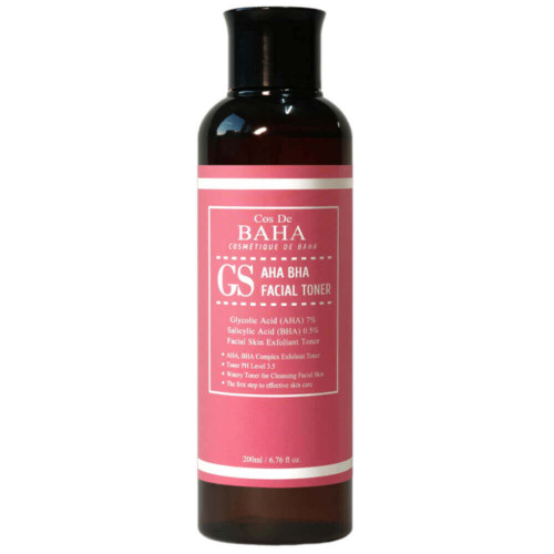 Тонер-эксфолиант с кислотами для проблемной кожи Cos de Baha AHA/BHA GS Toner