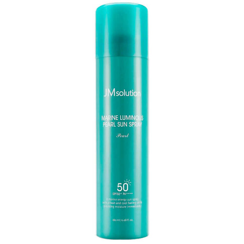 Солнцезащитный спрей с жемчугом JMsolution Marine Luminous Pearl Sun Protection Sun Spray SPF50+ PA++++