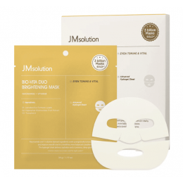 Осветляющая гидрогелевая маска с ниацинамидом и витаминами JMSolution BIO-VITA DUO Brightening Mask