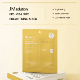 Осветляющая гидрогелевая маска с ниацинамидом и витаминами JMSolution BIO-VITA DUO Brightening Mask
