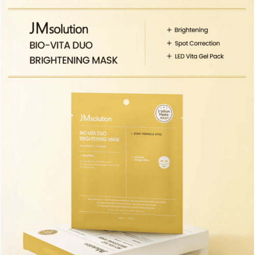 Осветляющая гидрогелевая маска с ниацинамидом и витаминами JMSolution BIO-VITA DUO Brightening Mask