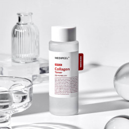 Тонер с пробиотическим комплексом MEDIPEEL⁺ Red Lacto Collagen Soothing Essence Toner