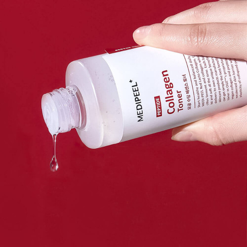 Тонер с пробиотическим комплексом MEDIPEEL⁺ Red Lacto Collagen Soothing Essence Toner