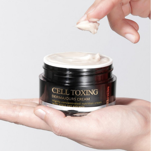 Восстанавливающий омолаживающий крем со стволовыми клетками MEDIPEEL+ Cell Toxing Dermajours Cream