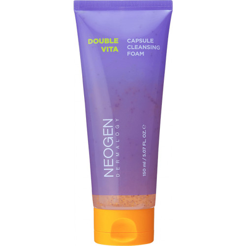Гель-пенка для умывания с витаминами NEOGEN DERMALOGY Double Vita Capsule Cleansing Foam