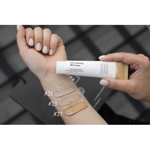 BB-крем для чувствительной кожи с экстрактом центеллы Purito Cica Clearing BB Cream тон 23 - натуральный бежевый