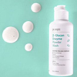 Энзимная пудра для умывания с бета-глюканом Petitfee B-Glucan Enzyme Powder Wash