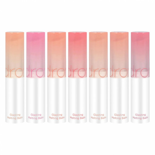 Тающий оттеночный бальзам для губ rom&nd Glasting Melting Balm