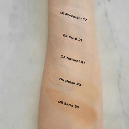 Лёгкий увлажняющий кушон rom&nd Bare Water Cushion SPF38 PA++++ 03 Natural 21 светлый беж с натуральным подтоном