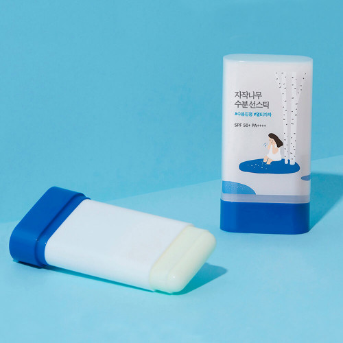 Солнцезащитный стик с березовым соком Round Lab Birch Juice Moisturizing Sun Stick SPF50+ PA++++