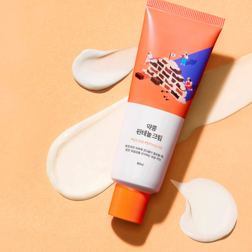 Барьерный крем с чёрной соей и пантенолом Round Lab Soybean Panthenol Cream