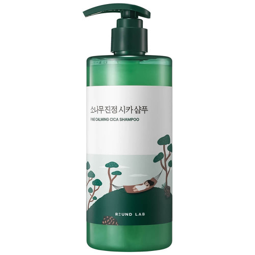 Себорегулирующий шампунь с экстрактом сосны Round Lab Pine Calming Cica Shampoo