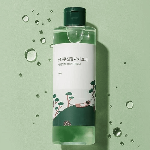 Успокаивающий тонер с экстрактами иголок сосны и центеллы Round Lab Pine Calming Cica Toner