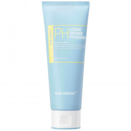 Успокаивающий гель для умывания с азуленом и церамидами SUR.MEDIC+ Azulene Soothing pH Cleanser