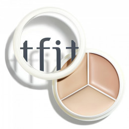 Палетка кремовых консилеров для лица "Холодный" TFIT Cover Up Pro Concealer 03 Cool
