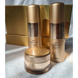 Премиальные средства для лица антивозрастные The Saem Snail Essential Ex Wrinkle Solution Skin Care 2 Set