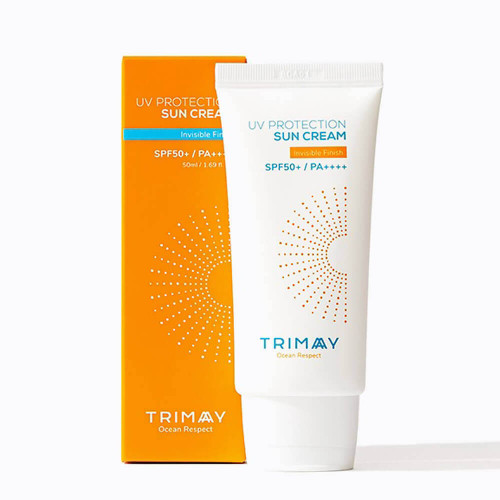 Солнцезащитный крем с коллагеном и аминокислотами Trimay UV Protection Sun Cream SPF50+ PA++++