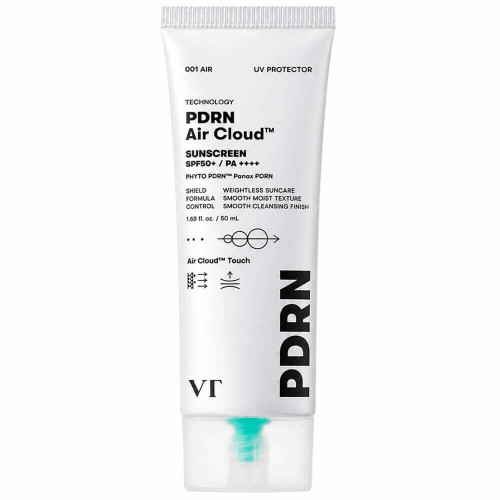 Лёгкий солнцезащитный крем с ПДРН VT Cosmetics PDRN Air Cloud Sunscreen SPF50+ PA++++