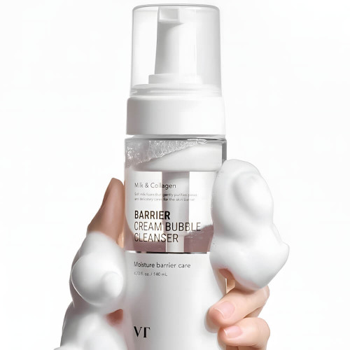 Кислородная пенка для умывания с молочными протеинами VT Cosmetics Barrier Cream Bubble Cleanser
