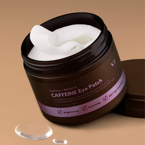 Тканевые патчи для век с кофеином и пептидами VT Cosmetics Caffeine Eye Patch