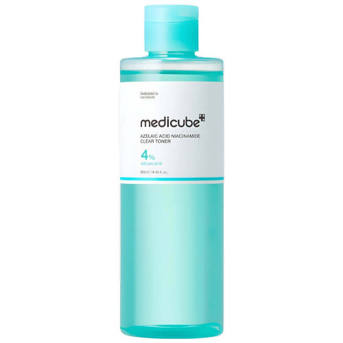Очищающий тонер с 4% азелаиновой кислоты medicube Azelaic Acid Niacinamide Clear Toner