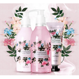 Набор средств для ухода за телом c цветочным ароматом Medi Flower Body Care Special Set Perfume Romantic Holiday