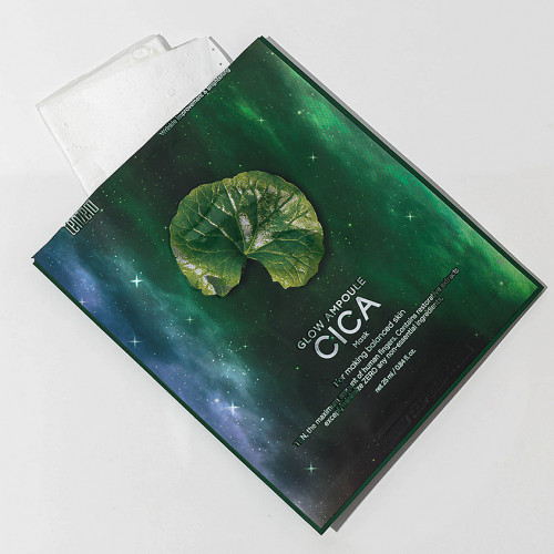 Тканевая ампульная маска для лица Tenzero Glow Ampoule Mask
