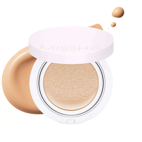 Увлажняющий тональный кушон Missha M Magic Cushion Moist Up SPF50+ PA+++ 21 тон - светлый бежевый