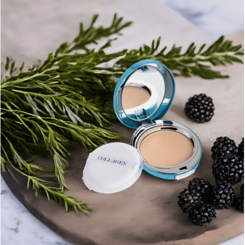 Увлажняющая коллагеновая пудра со сменным блоком Enough Collagen Hydro Moisture Two Way Cake SPF25 PA++