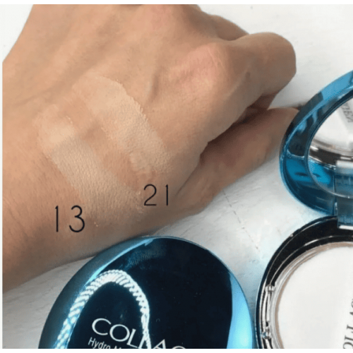 Увлажняющая коллагеновая пудра со сменным блоком Enough Collagen Hydro Moisture Two Way Cake SPF25 PA++