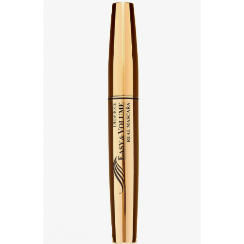Тушь с экстрактом чёрной икры для придания объёма ресницам Deoproce Easy & Volume Real Mascara