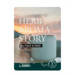 Маска тканевая с экстрактом бергамота и эффектом ароматерапии L.Sanic Herb Aroma Story