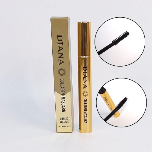 Тушь для ресниц коллагеновая (подкручивание и объем) Prorance Mascara Diana Collagen (Curl & Volume)