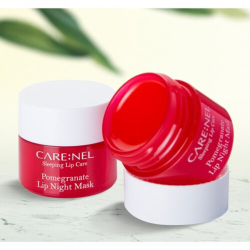 Маска для губ с ароматом граната CARE:NEL Pomegranate Lip Night Mask